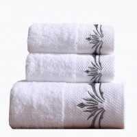 Luxury 100% Cotton Hotel Face Towel,Hotel Bath Towel Set