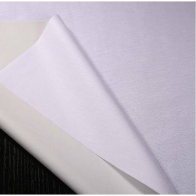 Textile 100% Cotton Fabric Waterproof Jersey Fabric Laminated With 0.02mm Tpu Film